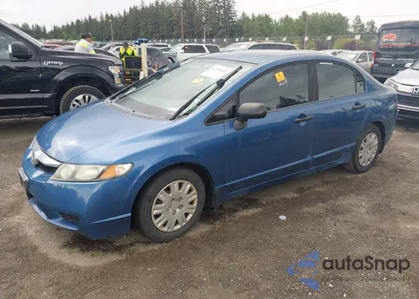 2010 Honda Civic Vp из США, поврежденный, VIN 19XFA1F34AE081897